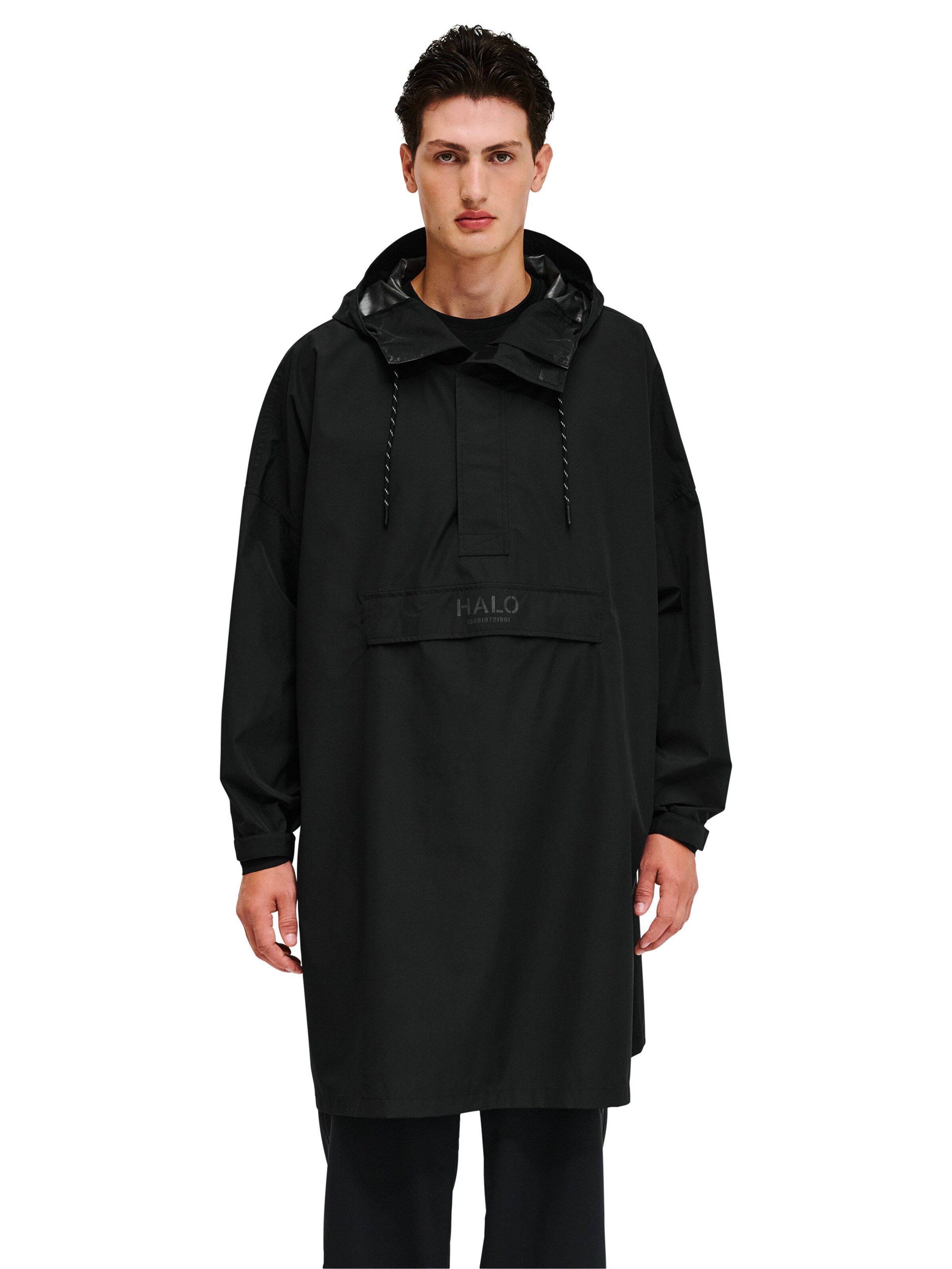 HALO Functionele jas in Zwart: voorkant