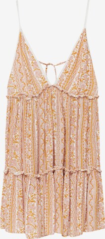 Pull&Bear Summer Dress in Pink: front
