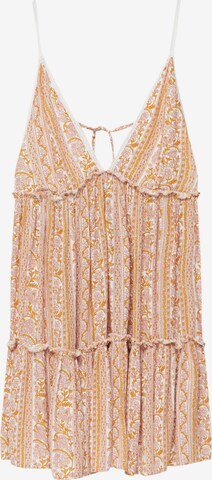 Pull&Bear Summer dress in Pink: front