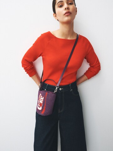 Next Handbag in Purple: front