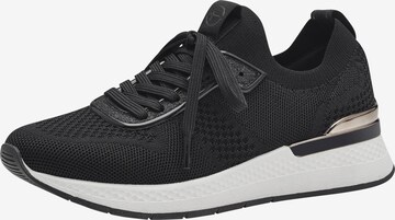 TAMARIS Sneakers laag in Zwart: voorkant