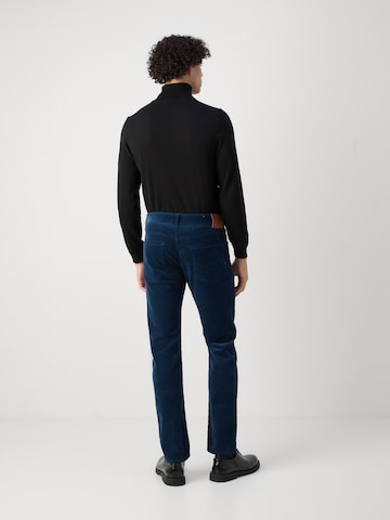 mėlyna SCOTCH & SODA Prigludęs Kelnės: galas