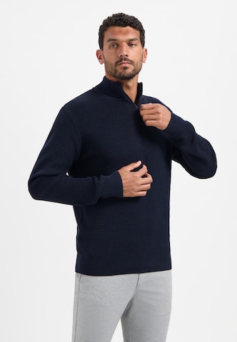 No Excess Trui in Blauw: voorkant