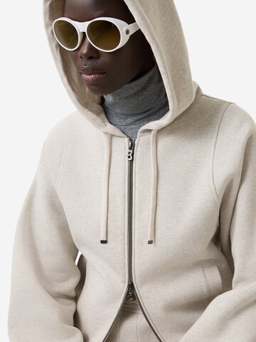BOGNER Zip-Up Hoodie 'Talli' in Beige