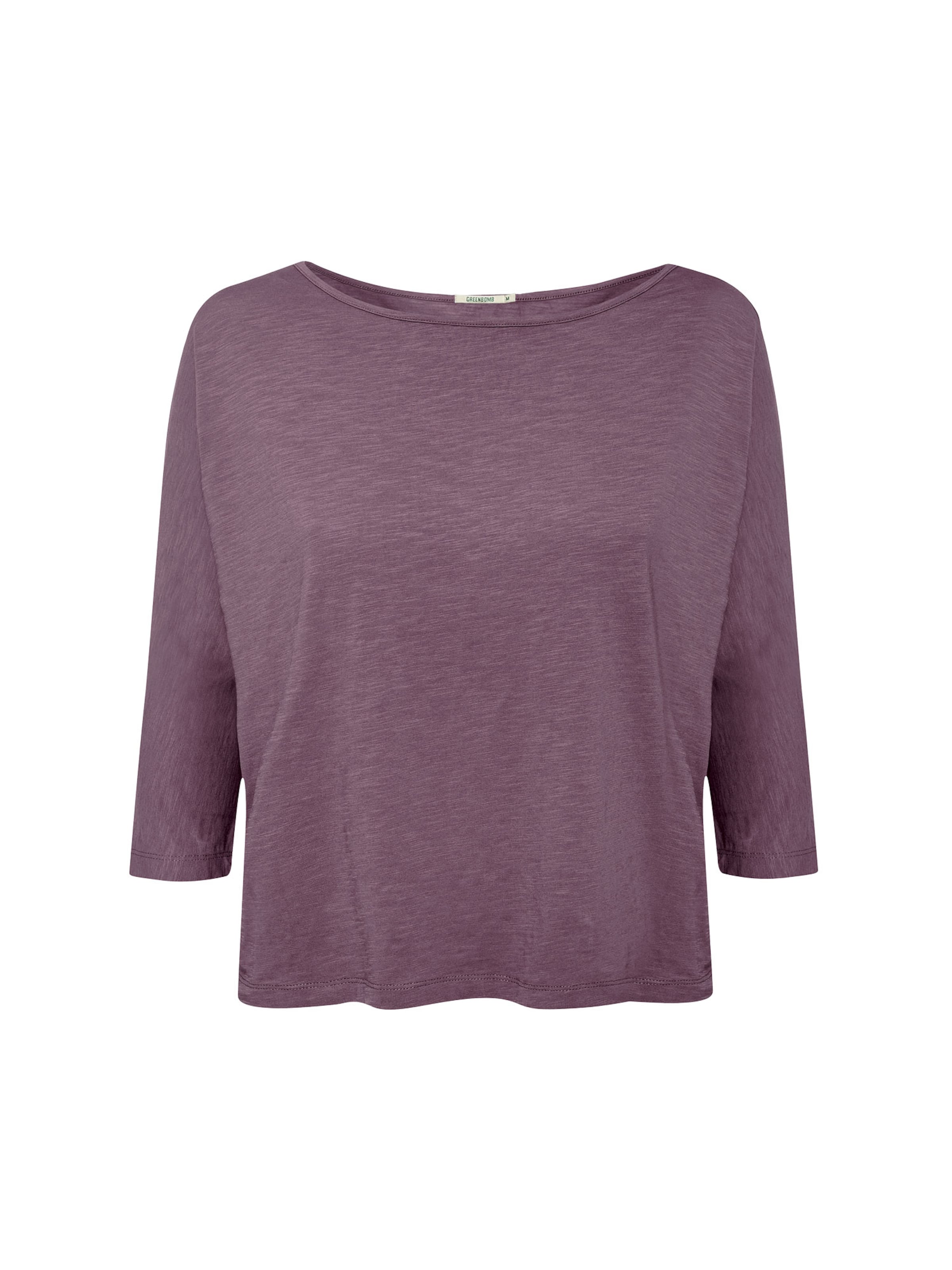 Maglietta ' Simper Basic ' di GREENBOMB in rosso: frontale