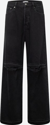 WEEKDAY Loosefit Jeans 'Astro' in Schwarz: predná strana