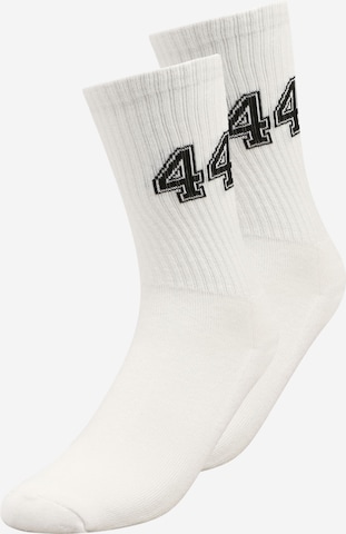 VIERVIER Ponožky 'Eda' – bílá: přední strana