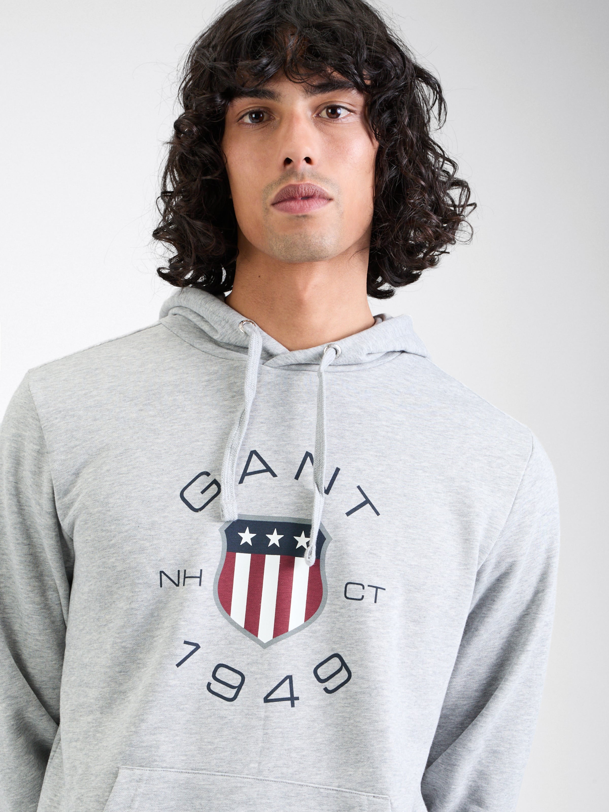 Gant sweatshirt grey hotsell