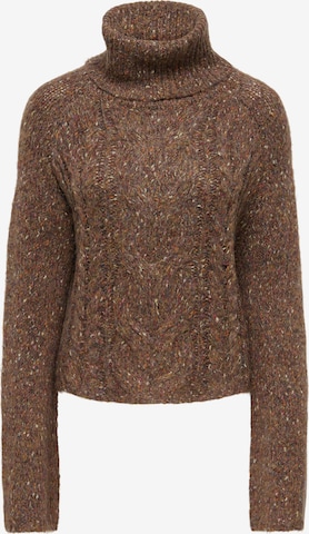 Pull-over 'ONLZILLE' ONLY en marron : devant