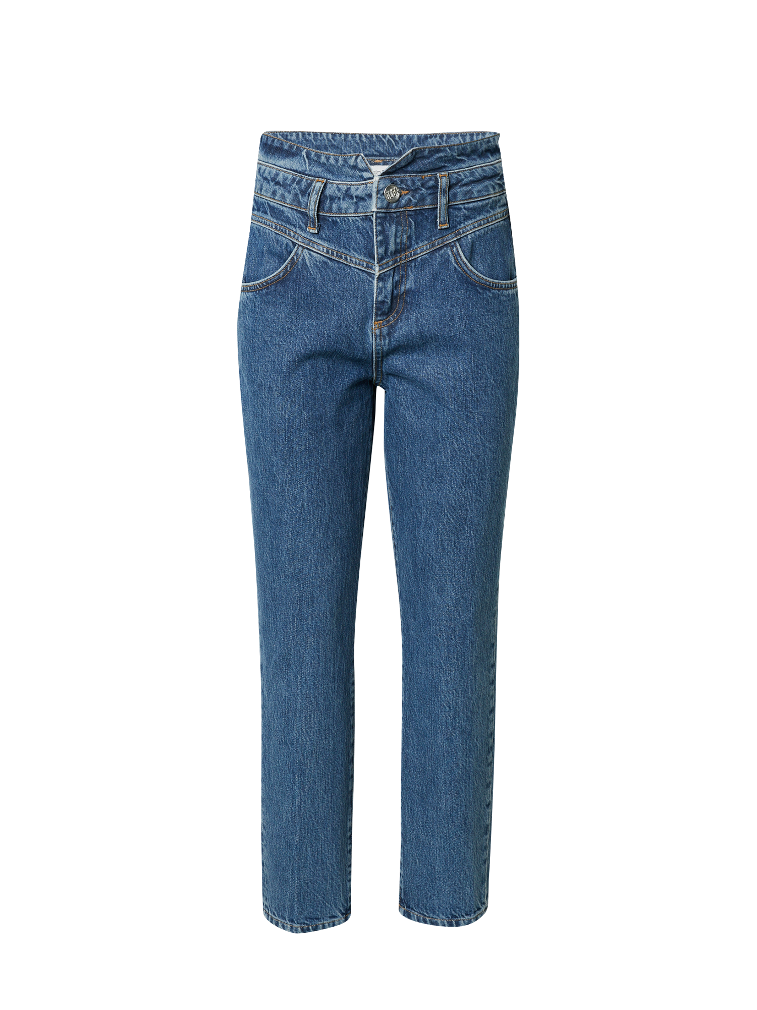 Jeans Donna Goldgarn Jeans LUISA in Blu 