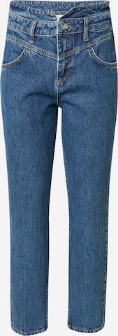 Goldgarn Avsmalnet Jeans 'LUISA' i blå: forside