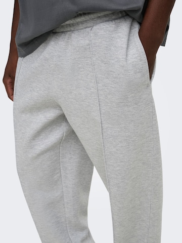 regular Pantaloni 'ONSDane' di Only & Sons in grigio