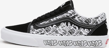 Sneaker bassa 'Old Skool' di VANS in nero: frontale