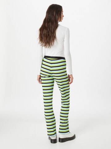 MADS NORGAARD COPENHAGEN Flared Pants 'Lonnie' in Mixed colors