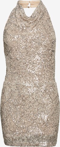 Superdry Cocktail Dress in Silver: front