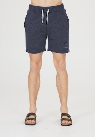 Cruz Regular Sportshorts 'Carter' in Blau: predná strana