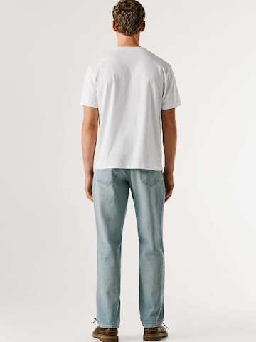 T-Shirt 'Gunner' Pepe Jeans en blanc