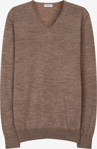 Pull-over 'Schwarzer Rose' SEIDENSTICKER en beige : devant