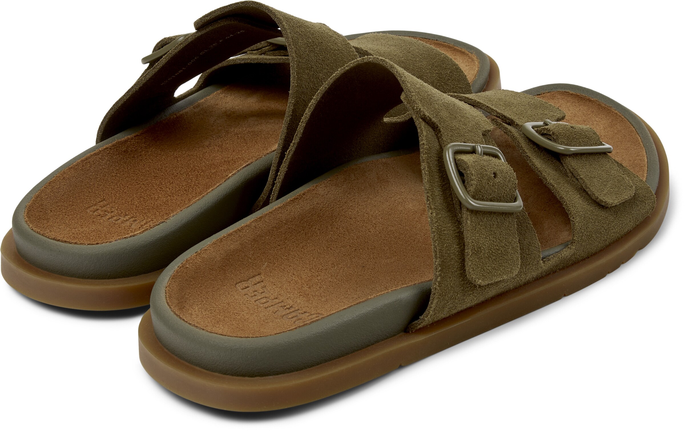 Sandalo con cinturino ' Lluc Sandal ' di CAMPER in verde