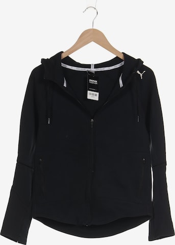 PUMA Kapuzenpullover XS in Schwarz: Vorderseite