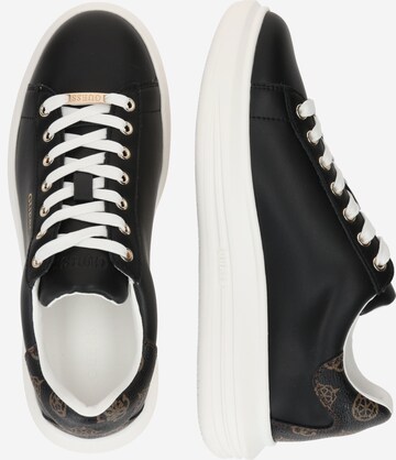 GUESS Sneakers laag 'VIBO' in Zwart