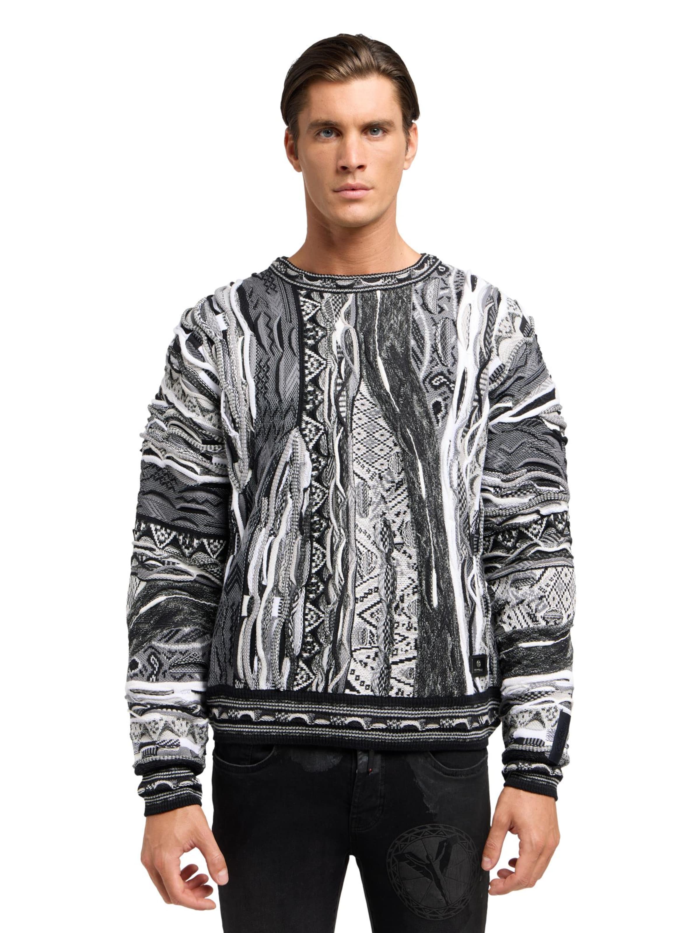 Carlo Colucci Trui 'Di Palo' in Grijs: voorkant