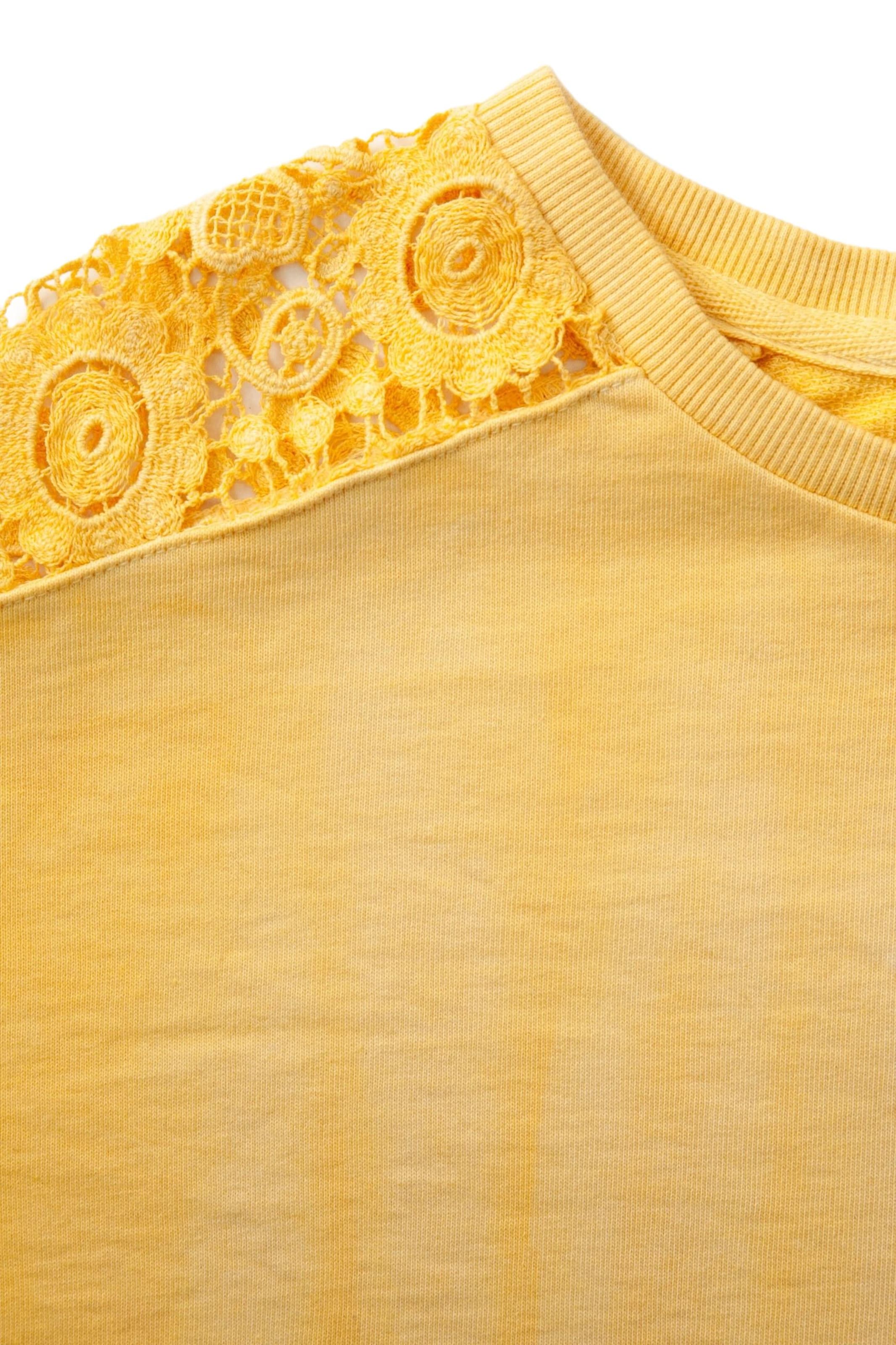 Alexa Dash Sweatshirt in Gelb