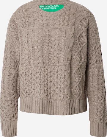 Pullover di UNITED COLORS OF BENETTON in grigio: frontale