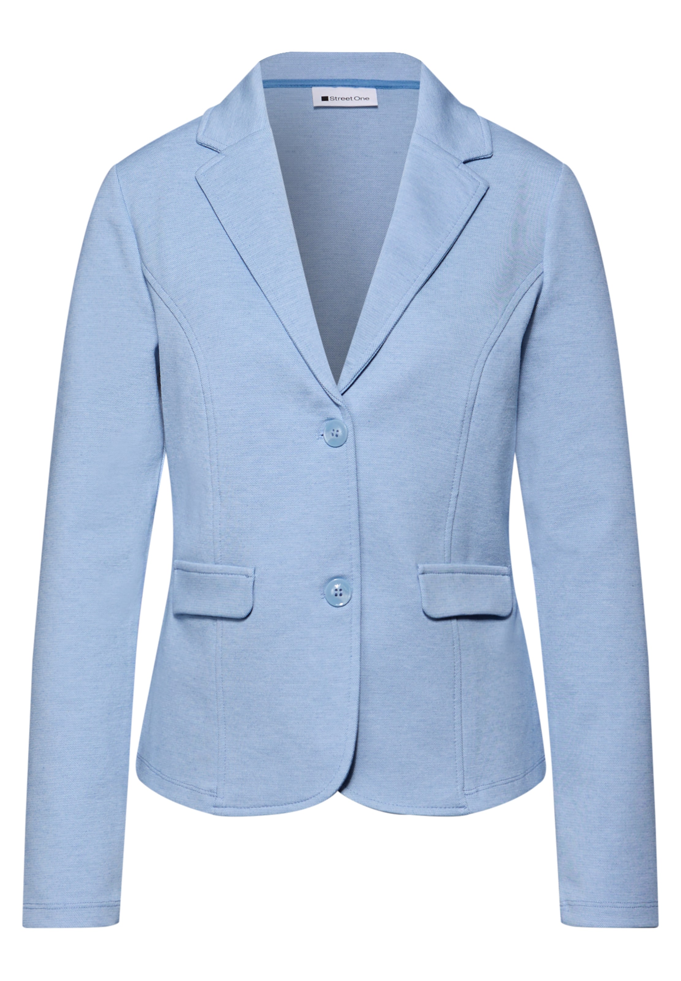 STREET ONE Blazer in Blue: front