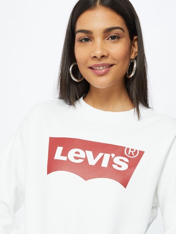 LEVI'S ® Mikina 'Graphic Standard Crew' - biela