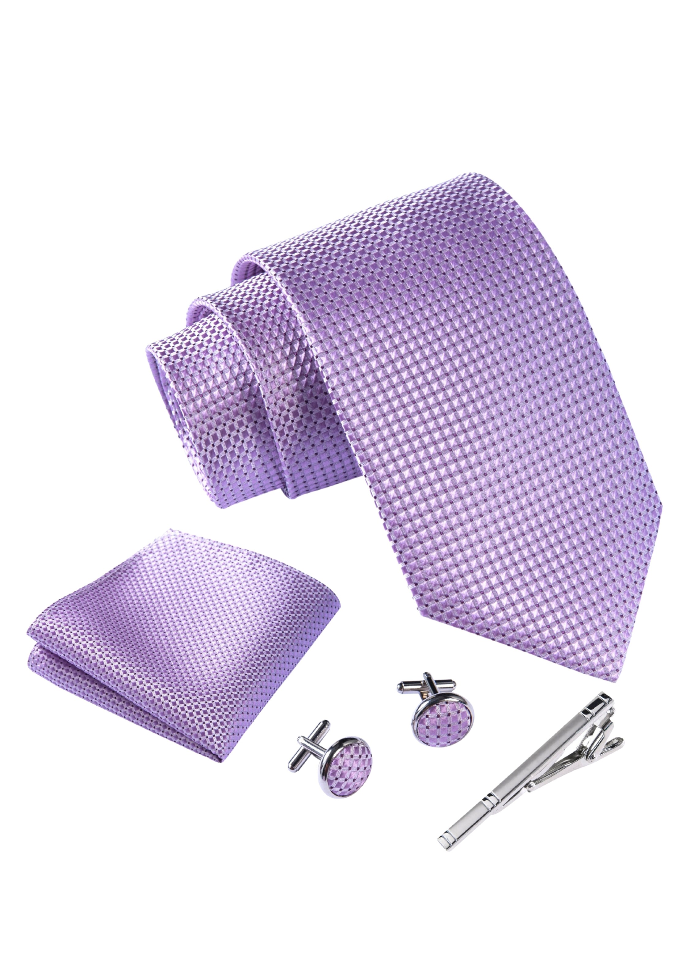 Massi Morino Tie in Purple: front