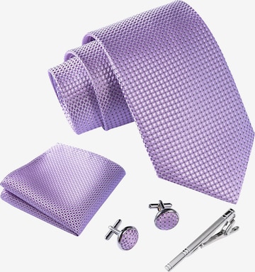 Massi Morino Tie in Purple: front