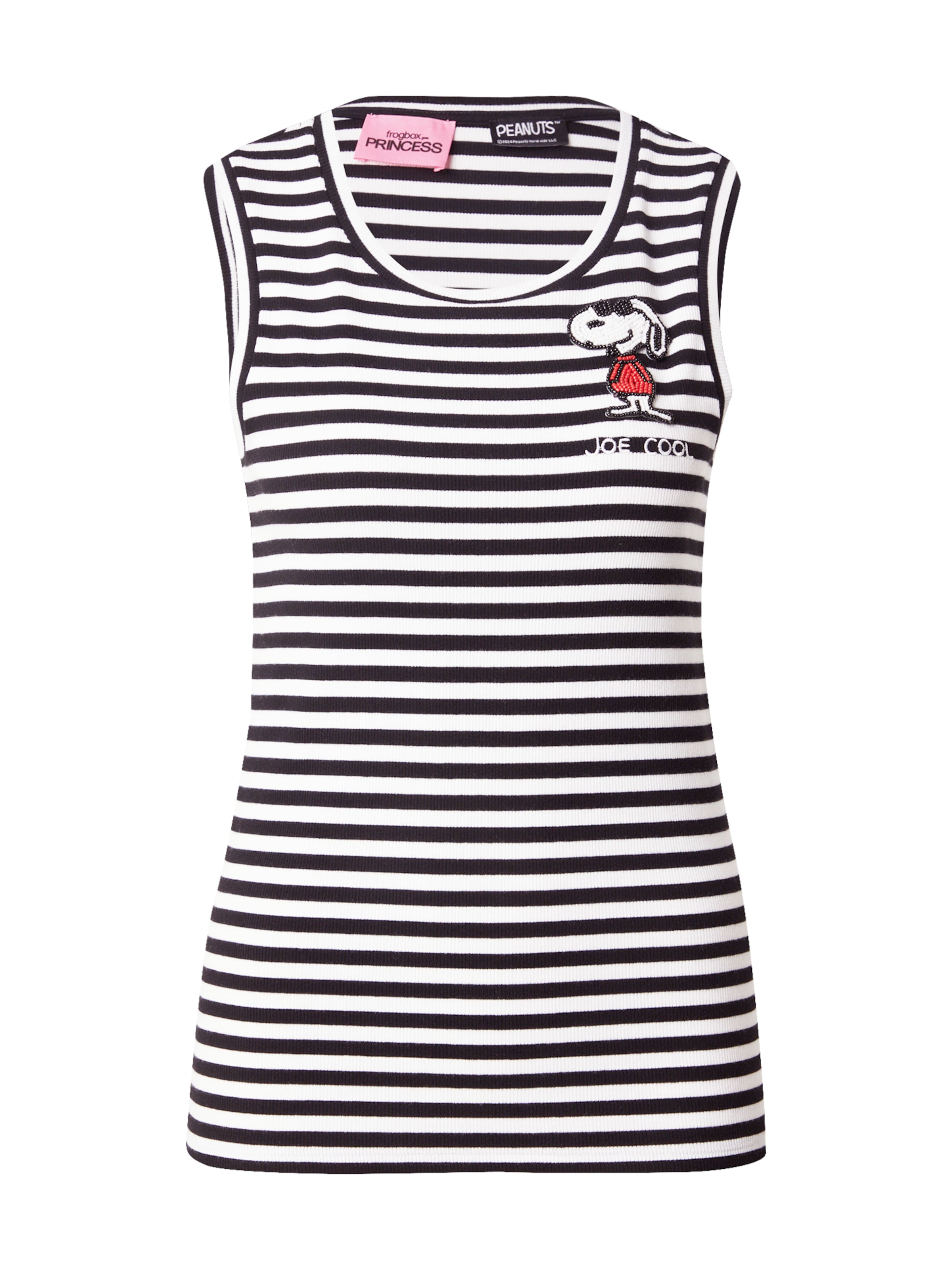 PRINCESS GOES HOLLYWOOD - Top 'Joe Cool' em preto: frente