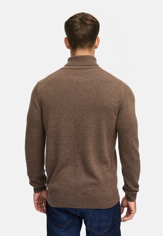 INDICODE JEANS Trui 'INMargous' in Bruin