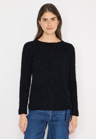 CECIL Sweater in Black: front