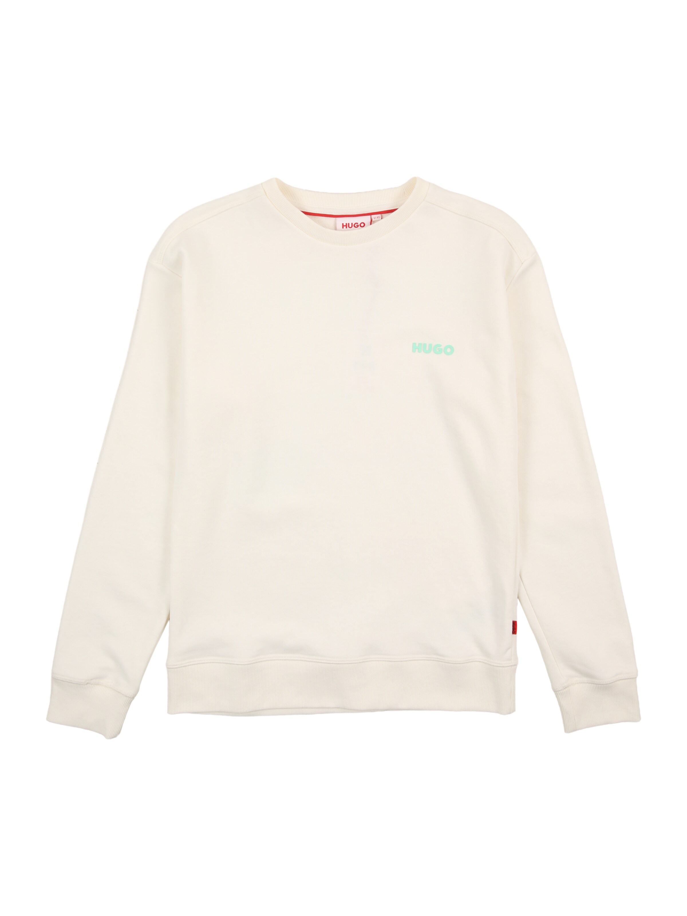 HUGO Sweatshirt in White: front