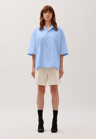 Studio Seidensticker Comfort fit Button Up Shirt in Blue