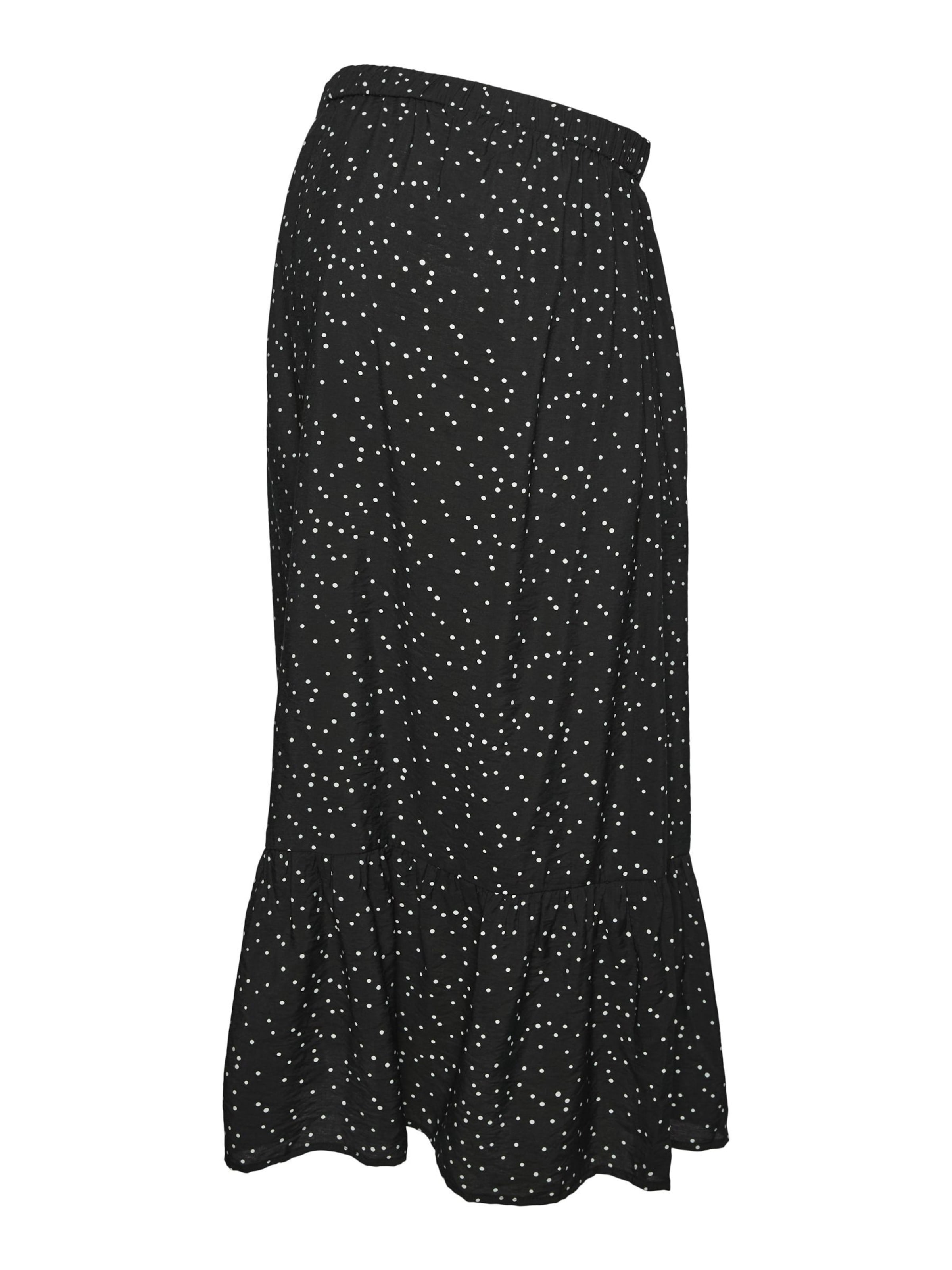 Jupe 'MLJANE' MAMALICIOUS en noir : devant