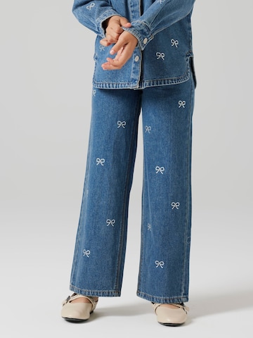 Wide Leg Jean NAME IT en bleu : devant
