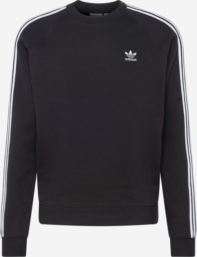 ADIDAS ORIGINALS Sportisks džemperis 'Adicolor Classics 3-Stripes', krāsa - melns / balts, Preces skats