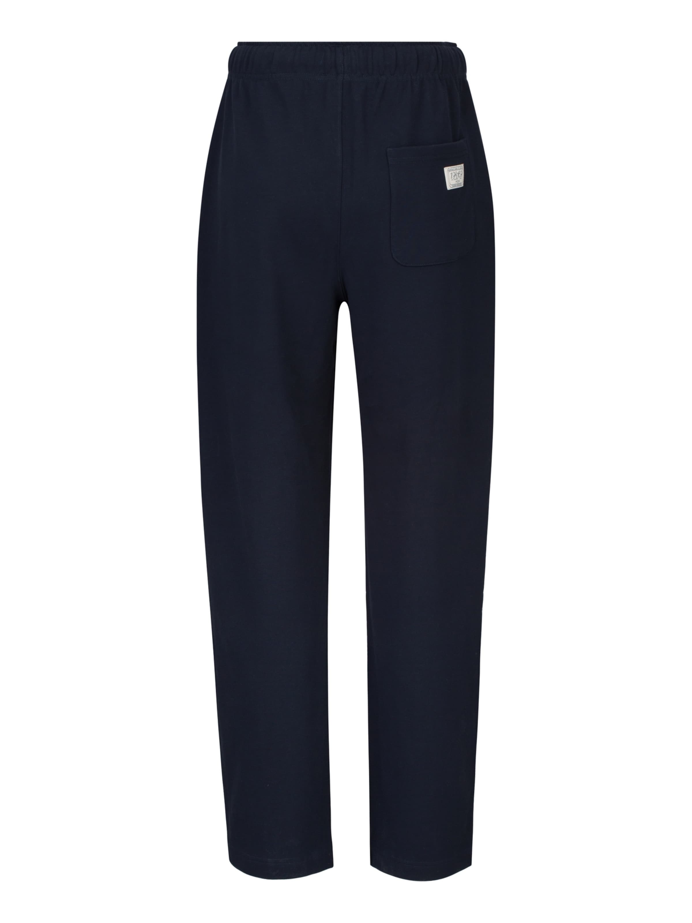 19V69 ITALIA Regular Trousers 'MICHELE COLLEGE' in Blue