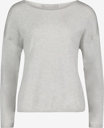 Betty & Co Sweater in Grey: front