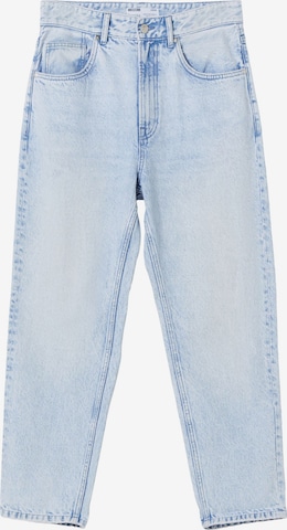 Bershka Regular Jeans in Blue: front