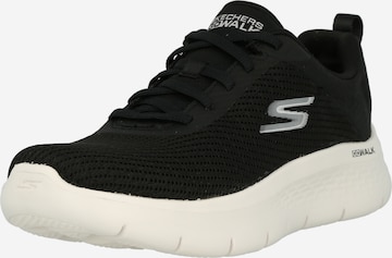 Pantofi cu șireturi de la SKECHERS pe negru: față