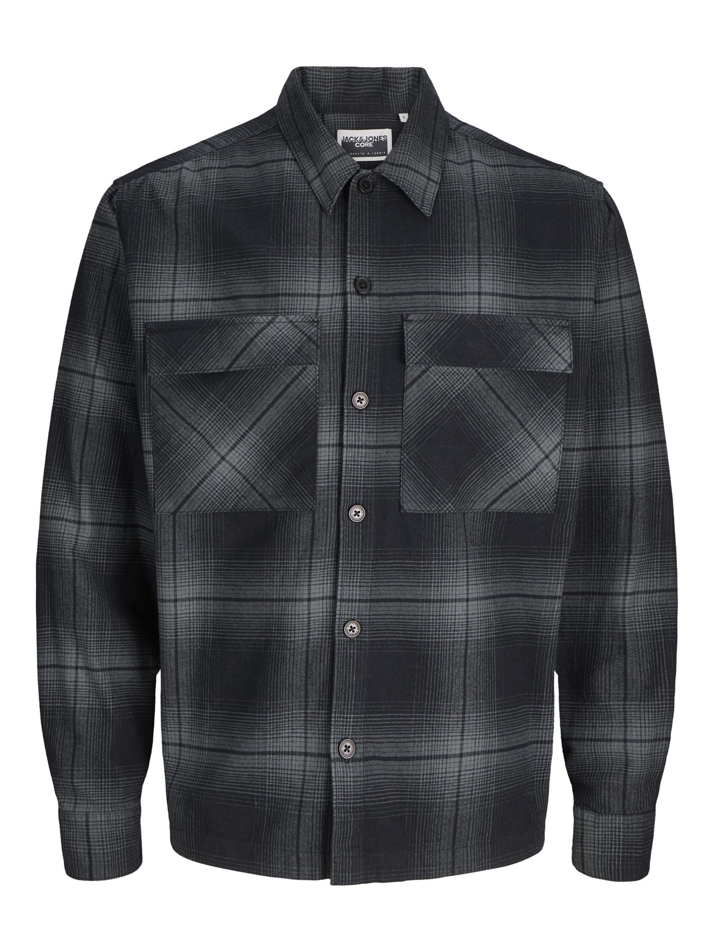 JACK & JONES Regular Fit Overgangsjakke i grå: forside