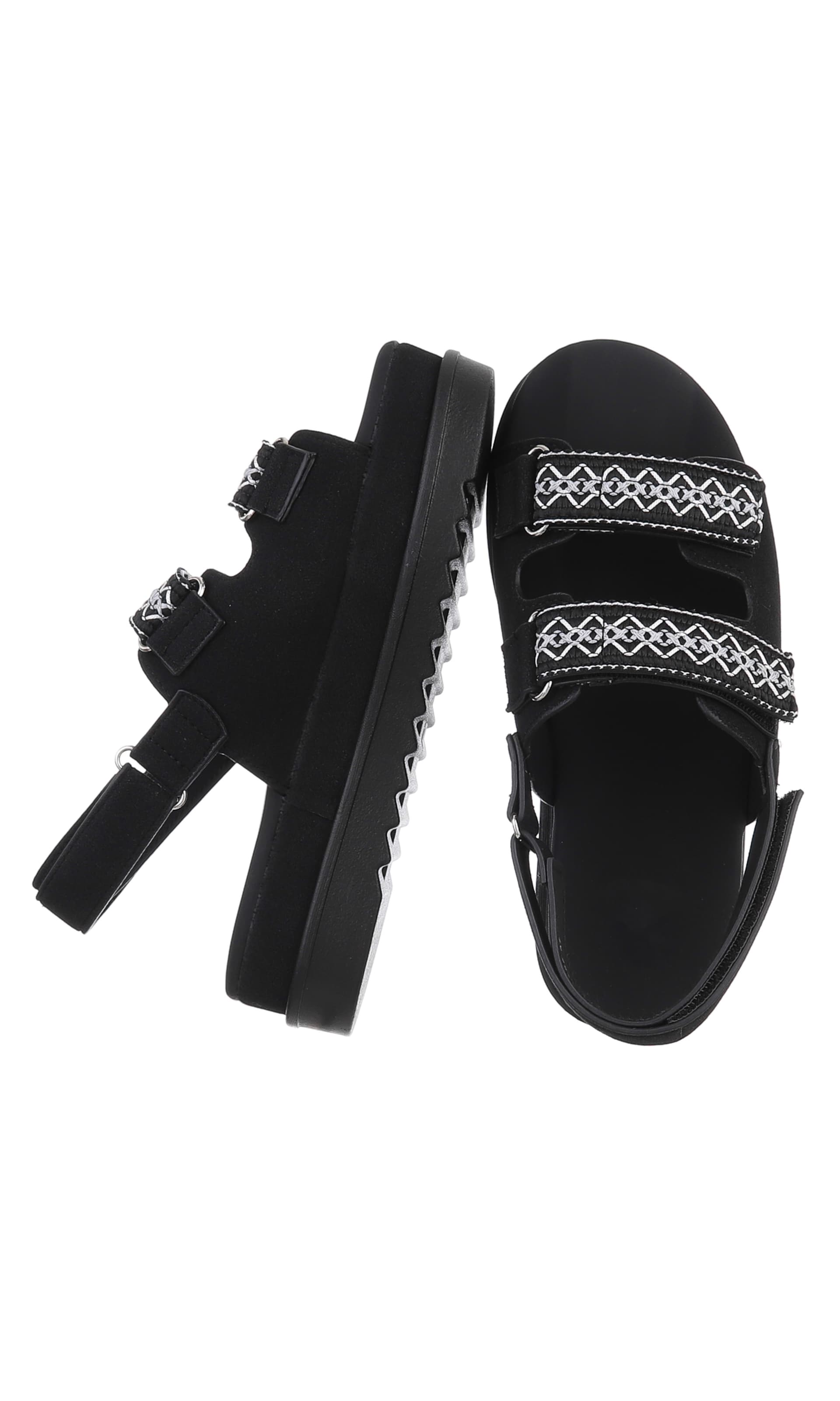 Ital-Design Sandals in Black
