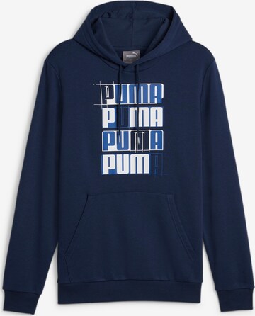 PUMA Sweatshirt in Blue: front
