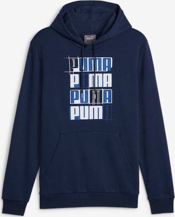 PUMA Sweatshirt in Blue: front