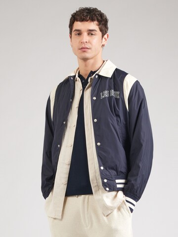 Les Deux Демисезонная куртка 'Varsity' в Синий: спереди