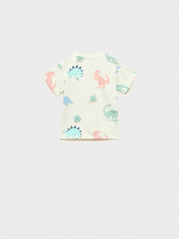MANGO KIDS Shirts 'DINOSAOP' i grøn